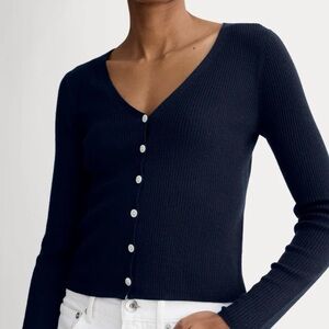 NWT Everlane The Cardigan in Ultrasoft Merino Wool in XL